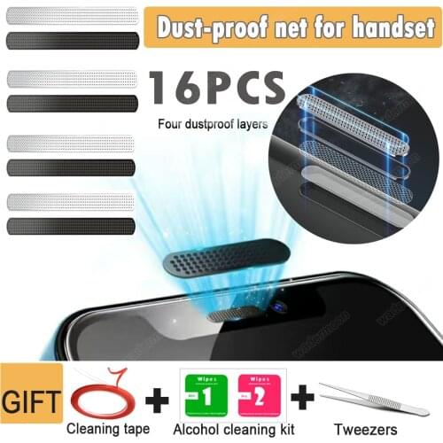 Phone Earpiece Dust-proof Net Speaker Dust Cover Metal Handset Clean & Protect Receiver Dust Case Rust Only for Iphone 12 Series
