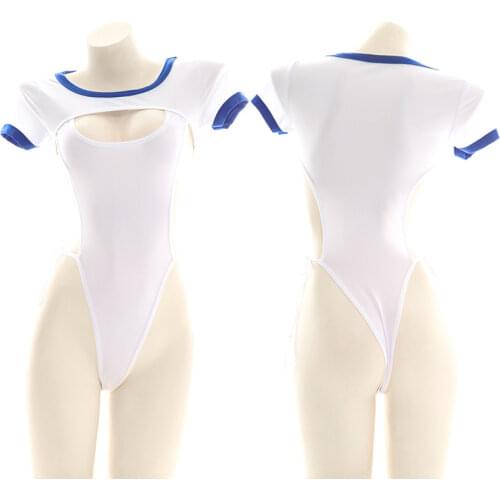 Sexy Lingerie Bodysuit One Piece See Through Body Suit for Women Open Bra Slutty Clothes Onesie Ddlg Nightwear Anime Cosplay New