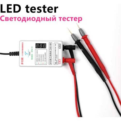 LED LCD TV Screen Backlight Zener Diode Tester Meter Lamp Strip Bead Light Board Test Tool Output 0~300V US Plug