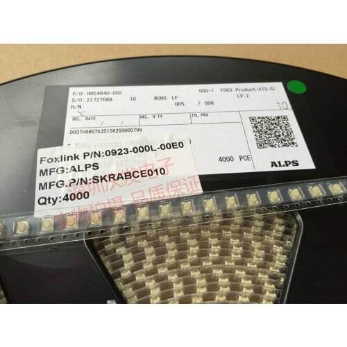 Japan ALPS Changan Hyundai Roewe car remote control button switch SKRPABE010 3*4*2.5