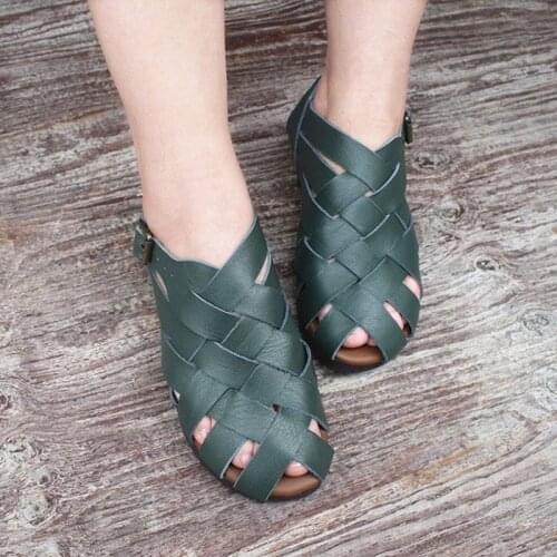Woman Shoes Gladiator Sandals Women Breathable Summer Shoes Ankle Strap Ladies Sandals 2020 Womens Sandals Flat Female Shoe