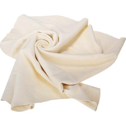 1pcs 70*40cm Natural Chamois Leather Car Cleaning Cloth Genuine Leather Wash Suede Absorbent Quick Dry Car Towel