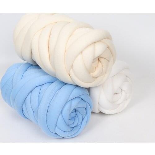 250G New Filling Core Cotton Iceland Yarn Hand-Woven Blanket Sub-Line Ultra-Coarse Cloth Strip Line