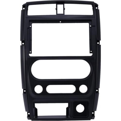 2Din Car DVD Frame o Fitting Adaptor Dash Trim Kits Fascia Panel 9 Inch for Suzuki Jimny 2007-2016