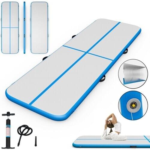 Promotion Low Price 5m Air Track Gymnastic Trampoline Inflatable Sports Airtrack Mat with Electric Pump