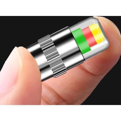 Automobile tire pressure valve valve stem cap sensor indicator siren for kia sportage 2015-2017 3 rio ceed cerato soul sorento