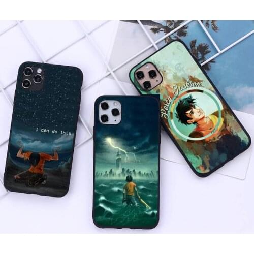 Cartoon Movie Percy Jackson Phone Case for iphone 12 11 Pro Mini XS MAX 8 7 6 6S Plus X 5S SE 2020 XR cover