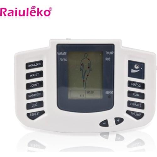 Tens Electric Full Body Massager Muscle Stimulator Scraping Cupping Acupuncture Pulse Physiotherapy Machine Ems Health Care