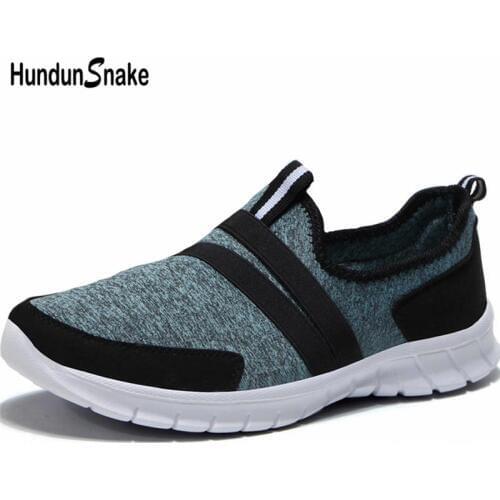 Hundunsnake Summer Mens Sneakers Women Gym Shoes Men Running Shoes Sports Mens Sport Shoe Breathable Chaussure Homme Blue A-042