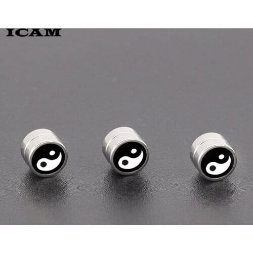ICAM Black Magnet earring Unisex Fashion Jewelry No Piercing Magnetic Earrings Fake Ear Plug for Men Women