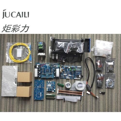 Jucaili 1 set large format printer Hoson board small kit for Epson dx5/dx7 convert to xp600 double head board upgrade kit