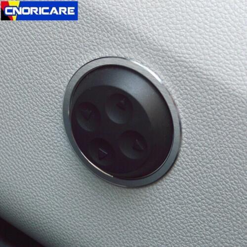 Car Seat Adjustment Circle Decoration Sticker Trim For Mercedes Benz E Class W212 GLK X204 CLS Aluminium Alloy Styling