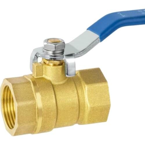 Brass Ball Valve Water Valve Female BSPP 1/2" 3/4" 1"