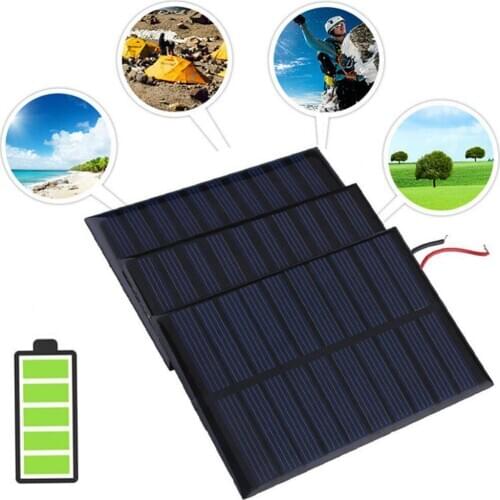 NEW DIY 5V 0.8W 160mA Solar Battery Charger Module Solar Panel