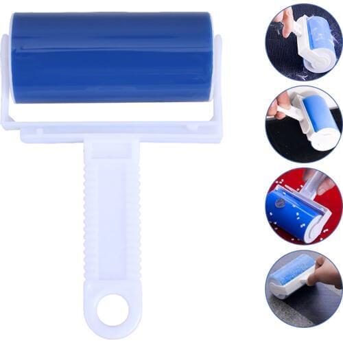 Lint Sticking Roller Washable Roller Dust Cleaner for Clothes Pet Hair Cleaning Household Dust Wiper Cleaning Tools