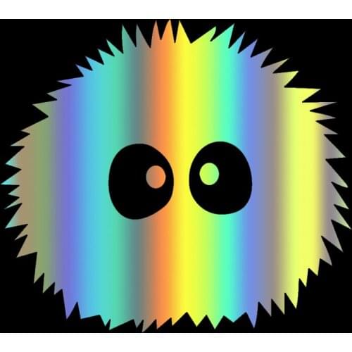 S51378 Various Sizes/Colors Car Stickers Vinyl Decal Spirited Away Dust Bunnies Motorcycle Decorative Accessories Creative