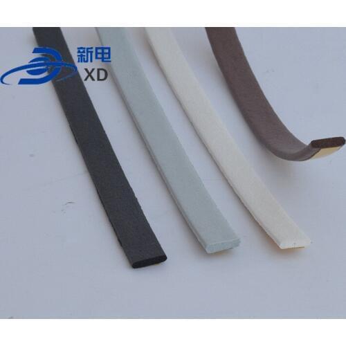 Silicone shower door window rubber l strip
