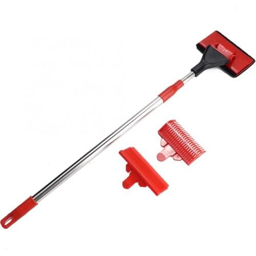 Telescopic Aquarium Fish Tank Cleaner Algae Scraper Brush Fish Tank Glass Scrubber Professional Aquarium Fish Tank Brush