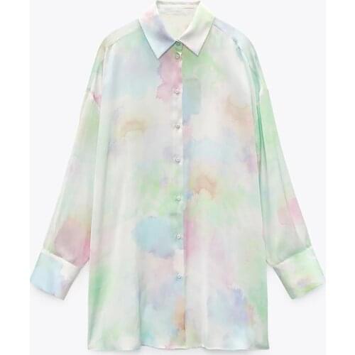TRAF Womens Silk Shirts