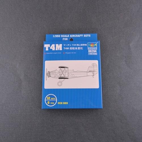 Trumpeter 06284 1/350 T4M Static Plastic Attack Aircraft Plane Armor Model Kit Indoor Toys For Boys Gift TH19348-SMT6