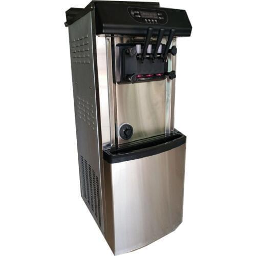 22L/H commercial stainless steel 304 food grade / high quality compressor vertical type soft ice cream machine