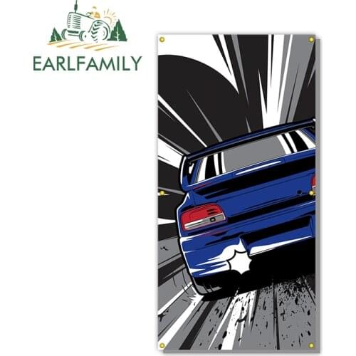 EARLFAMILY 13cm x 6.7cm for The Blue One Car Stickers and Decals Fashion Fine Decal Anime Waterproof Custom Printing Decor