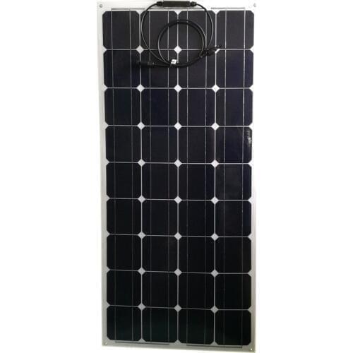 Flexible Solar Panel 12v 100w 3 Pcs Solar Modules 300w 36v Solar Battery Charger Rv Motorhomes Waterproof Car Caravan Camping