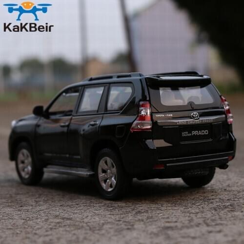 NEW 1:32 1:24 TOYOTA LAND CRUISER PRADO Alloy Metal Car Model Toys With Pull Back For Kids Birthday Gifts Free Shipping