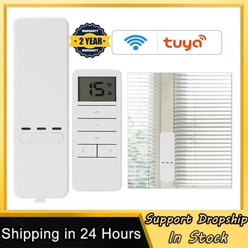 Intelligent Motorized Chain-Roller Blinds Remote Controllor Home Office Shade Shutter Drive Motor For Alexa and for Google Home