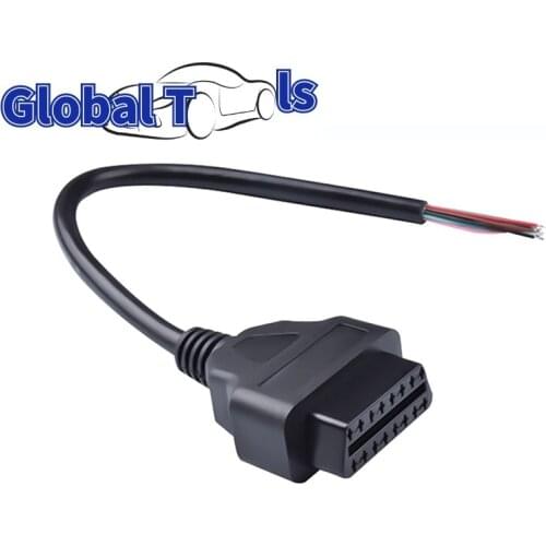 OBD2 Female Converter OBD2 Female/Male Connector Shell 16Pin Female Extension Opening Cable to OBD2 OBDII OBD 16PIN Adapter