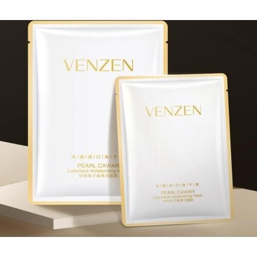 Facial Mask Caviar Invisible Mask Shrink Pores Moisturize Mask 1pc