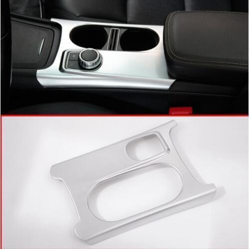 Right Hand Drive Car Cup Holder Cover Trim For Mercedes Benz CLA GLA A Class C117 W176 X156 2012-2019 ABS Chrome Accessoires RHD