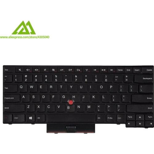 New Original US English Keyboard For Lenovo Thinkpad E330 E335 E430 E430C No Backlit 04Y0190 0C01589