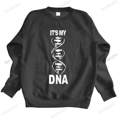 New arrived brand fall winter hoodie Fishinger Its My Dna - Popular Tagless warm hoodies cotton sweatshirt male hoodies