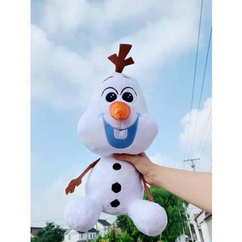 Olaf Frozen Plushtoys Snowman Sven reindeer Kristoff Cartoon Animal Soft Stuffed Dolls Kids Toy for Children Christmas Gift