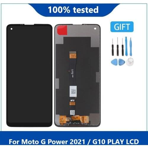 Original 6.4"LCD For Motorola MOTO G Power 2021 LCD Display Touch Screen Digitizer Assembly LCD Display For G10 PLAY LCD