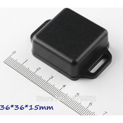 [2 colors] 36*36*15mm small plastic box wall mount plastic enclosure for electronic diy LED junction box control switch case