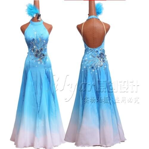Ballroom Dance Dress Standard Skirt Competition Dress Costumes Performing Dress Customize New Arrival Adult Children