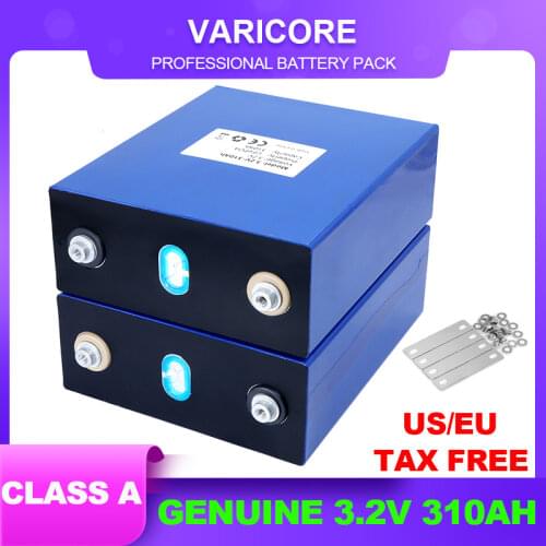 VariCore 3.2V 310Ah 280Ah Lifepo4 Rechargeable Battery Lithium Iron Phosphate Solar RV Cell 4S 12v 24v Cell