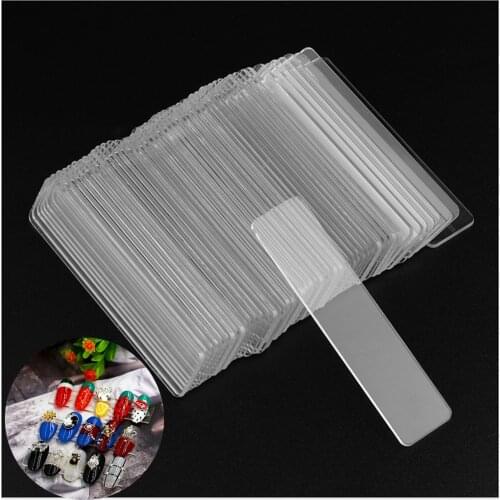100pcs False Nail Tips Nail Art Display Stand Nail Art Salon Gel Polish Display Cards Book Manicure Color Board Chart