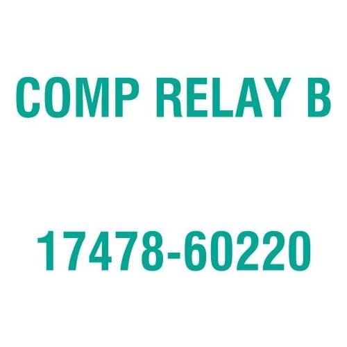 For Kubota 17478-60220 COMP RELAY B