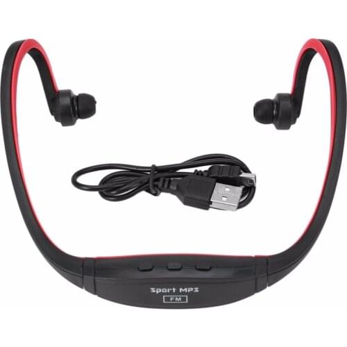 2GB Sports Earphone Wireless Running Playing Outdroor Headphone MP3 Music Player TF Card Slot Stereo Waterdicht Running Headset