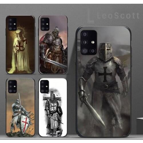 Templar Knight Phone Case For Samsung galaxy S 7 8 9 10 20 edge A 6 10 20 30 50 51 70 note 10 plus