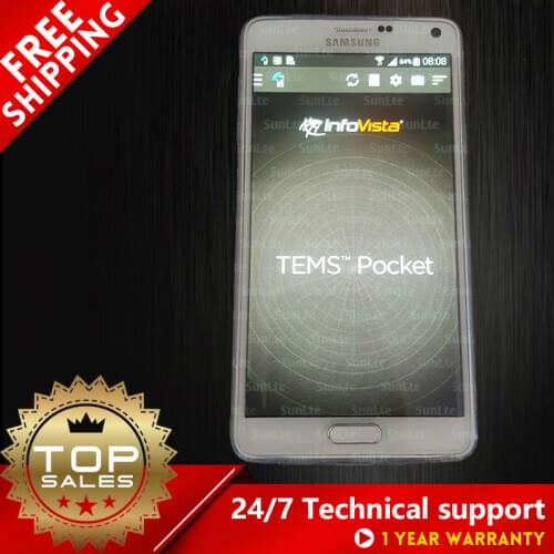 Tems NOTE4 drive test phone support Volte / Cat6 / POLQA test / TEMS pocket N910G N910F