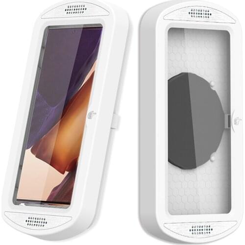 Bathroom Waterproof Shower Phone Holder Wall Mount Case Anti-Fog 360° Free Rotation High Sensitivity Touch Screen Mobile Holder