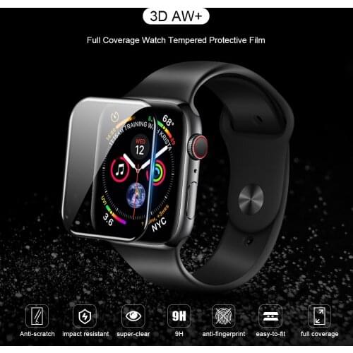 NILLKIN For Apple Watch series 6 Screen Protector Full Cover Clear 3D Tempered Glass Film For Apple Watch SE 6 5 4 (40/44mm)