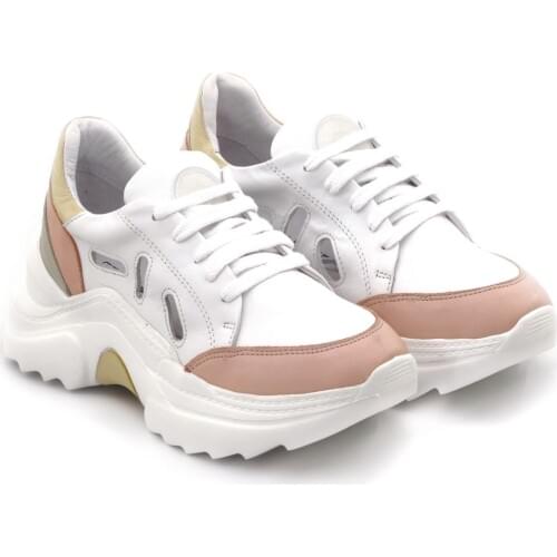 Women Sport & Sneaker Genuine Leather Shoes High Qualiy Made in Turkey