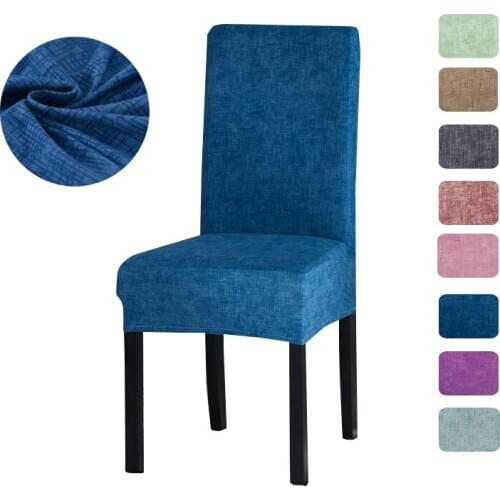 1PCS Stretch Chair Cover Spandex Dining Chair cover Home Decoration Chair Cover Living Room Wedding Party Chair Cover
