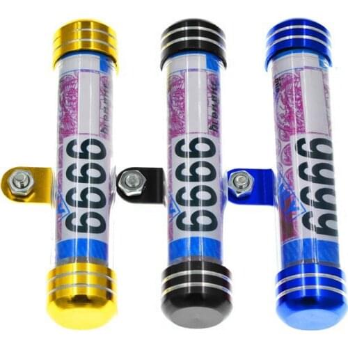 1pc Waterproof Universal Motorcycle Motorbike Tube Tax Disc Registration Label Stand Holder Scooter Accessories