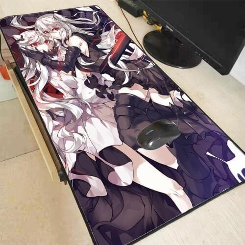 XGZ Kantai Collection Gaming Large Mouse Pad Gamer Game Anime pad Mat Table with Lock Edge for LOL Dota2 XXL